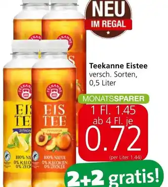 Spar Teekanne Eistee versch. Sorten, 0,5 Liter Angebot