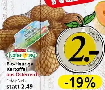 Spar Natur pur Bio-Heurige Kartoffel aus Österreich, 1-kg-Netz Angebot