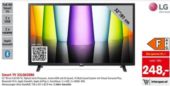 Interspar Smart TV 32LQ630B6 Angebot
