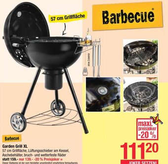 Maximarkt Garden Grill XL Angebot
