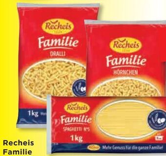 Unimarkt Familie teigwaren Angebot