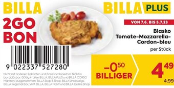 Billa Blasko Tomate-Mozzarella- Cordon-bleu per Stück Angebot