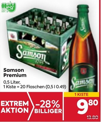 Billa Samson Premium 0,5 Liter, Angebot