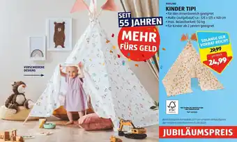 Hofer TOYLINO KINDER TIPI Angebot