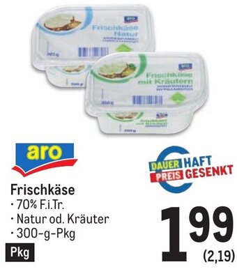 Metro Frischkäse • 300-g-Pkg Angebot