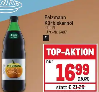 Metro Pelzmann Kürbiskernöl 1-l-Fl Angebot