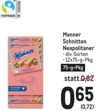Metro Manner Schnitten Neapolitaner • 12x75-g-Pkg Angebot