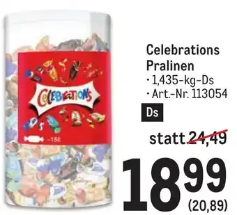 Metro Celebrations Pralinen 1,435-kg-Ds Angebot