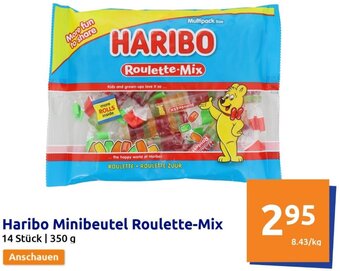 Action Haribo Minibeutel Roulette-Mix 14 Stück | 350 g Angebot