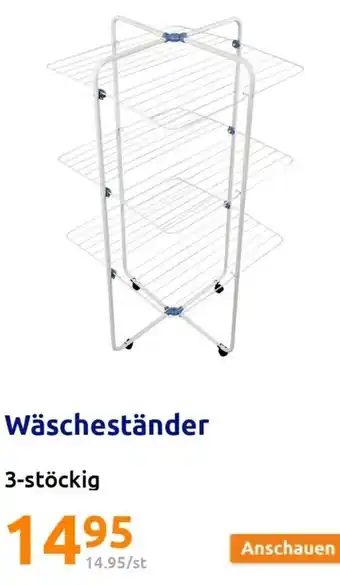 Action Wäscheständer 3-stöckig Angebot