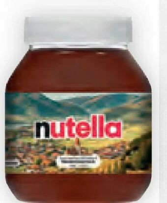 Billa Nutella i love my country Angebot