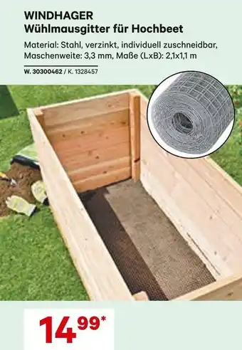 Lagerhaus Windhager Wühlmausgitter Für Hochbeet Angebot