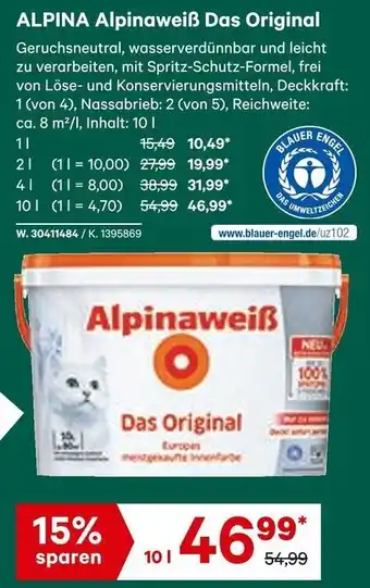 Lagerhaus Alpina Alpinasweiß Das Original Angebot
