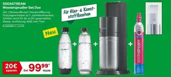 Lagerhaus Sodastream Wassersprudler Set Duo Angebot