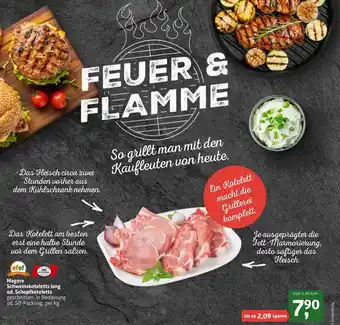 ADEG Magere Schweinskoteletts Lang Od. Schopfkoteletts Angebot