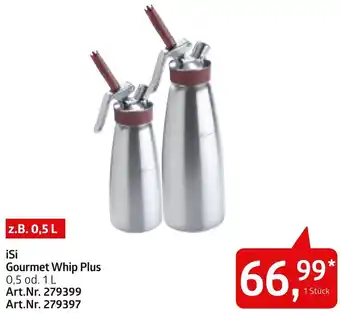AGM iSi Gourmet Whip Plus 0,5 od. 1 L Angebot