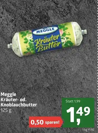 ADEG Meggle Kräuter-Od Knoblauchbutter 125g Angebot
