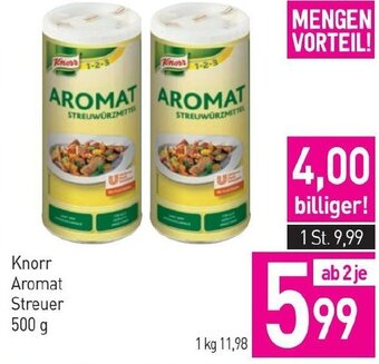 Sutterlüty Knorr Aromat Streuer 500 g Angebot