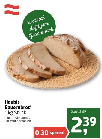 ADEG Haubis Bauernbrot 1 kg. Stück Angebot