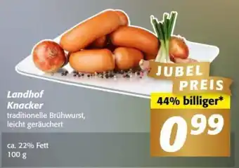 Nah&Frisch Landhof Knacker 100 g Angebot