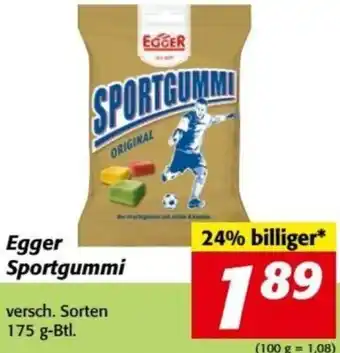 Nah&Frisch Egger Sportgummi versch. Sorten 175 g-Btl. Angebot