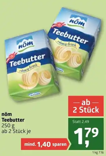 ADEG Nöm Teebutter 250g Angebot