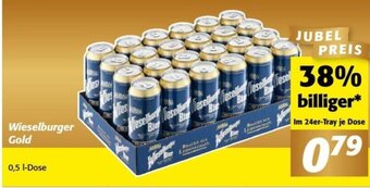 Nah&Frisch Wieselburger Gold 0,5 I-Dose Angebot