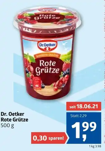 ADEG Dr.Oetker Rote Grütze 500g Angebot