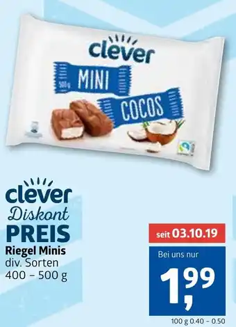 ADEG Riegel Minis 400-500g Angebot