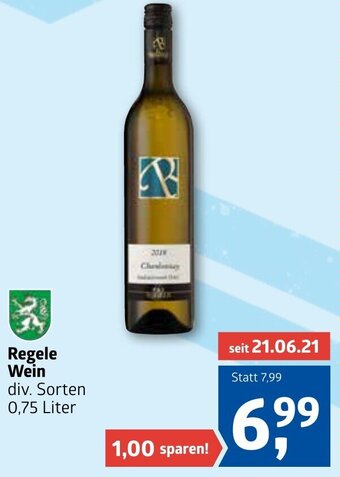 ADEG Regele Wein 0.75 Liter Angebot