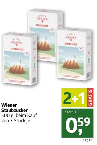 ADEG Wiener Staubzucker 500g Angebot