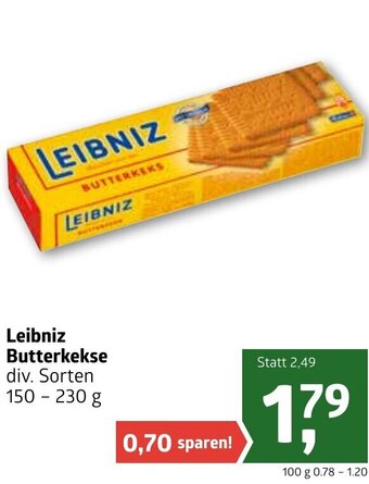ADEG Leibniz Butterkekse 150-230g Angebot