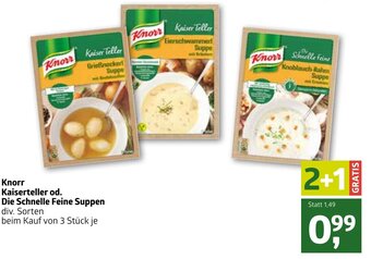ADEG Knorr Kaiserteller Od. Die Schnelle Feine Suppen Angebot