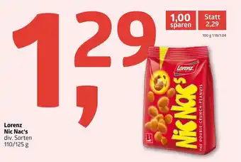 ADEG Lorenz Nic Nac's 100/125g Angebot