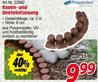 Zgonc Rasen- und Beeteinfassung Angebot