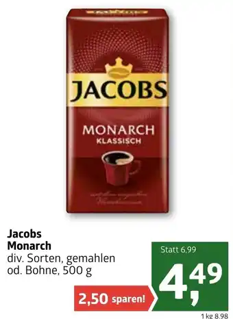 ADEG Jacobs Monarch 500 g Angebot
