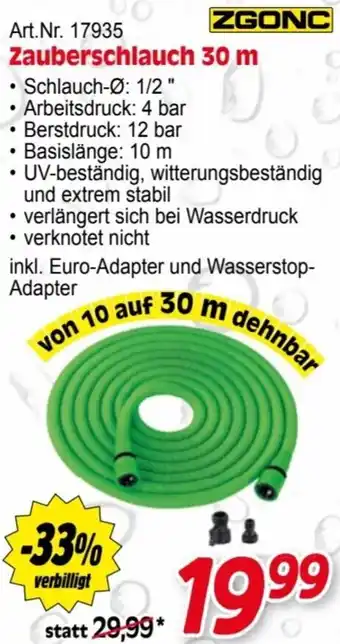 Zgonc ZGONC Zauberschlauch 30 m Angebot