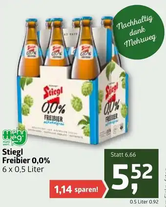 ADEG Stiegl Freibier Angebot