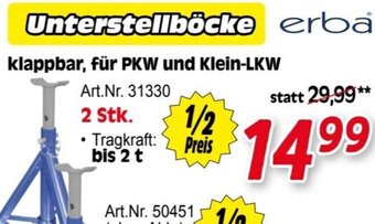 Zgonc Unterstellböcke erba 2 Stk. Angebot