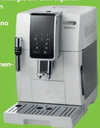 0815 Kaffeevollautomat dinamica ecam 350.35.w Angebot