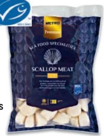Metro Tiefsee scallops fleisch Angebot