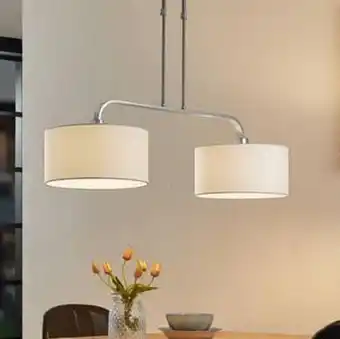 Lampenwelt Lindby jevanna hängeleuchte, zweiflammig, weiß Angebot
