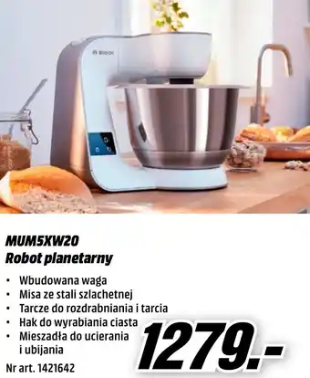 Media Markt Bosch MUM5XW20 Robot planetarny Angebot