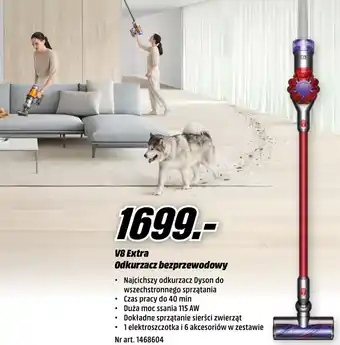 Media Markt dyson V8 Extra Odkurzacz bezprzewodowy Angebot