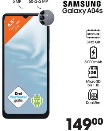 Libro SAMSUNG Galaxy A04s Angebot