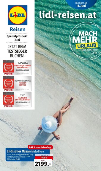 Lidl Reisen Indischer Ozean Malediven Angebot