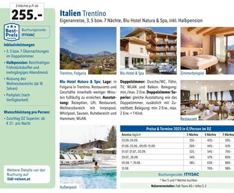 Lidl Reisen Italien Trentino Angebot