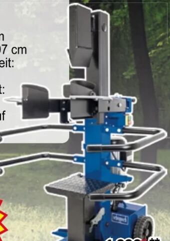 Zgonc Holzspalter compact 15 t Angebot