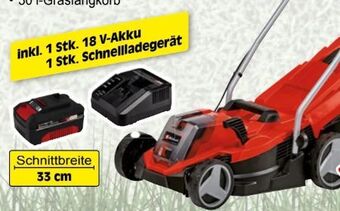 Zgonc Akku-rasenmäher ge-cm 18/33 li set Angebot