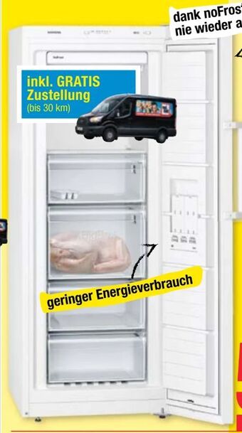 Maximarkt Gefrierschrank gs29nvwep Angebot